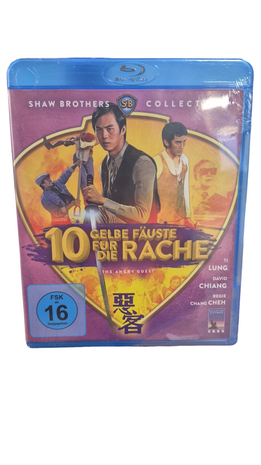 10 Gelbe Fäuste für die Rache (The Angry Guest) – Shaw Brothers Collection – Blu-ray