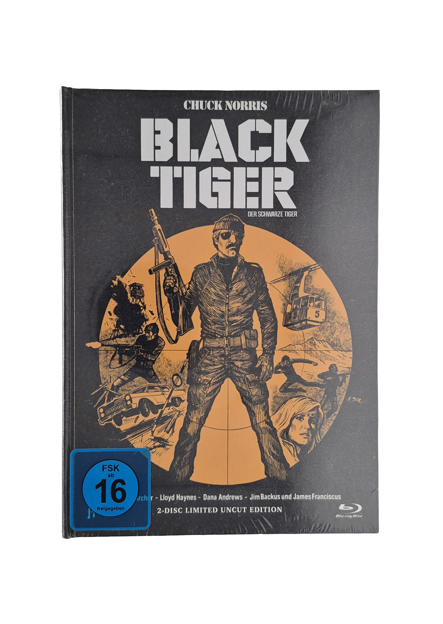 Black Tiger (Der schwarze Tiger) – 2-Disc Limited Uncut Edition (Blu-ray) (Mediabook)