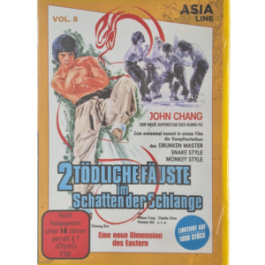 2 tödliche Fäuste im Schatten der Schlange (Asia Line Vol. 8)  DVD