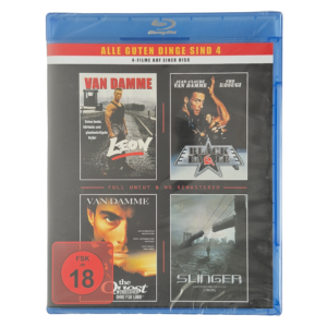 Alle guten Dinge sind 4 (Blu-ray) – 4 Filme auf einer Disc: Leon / Black Eagle / The Quest / Slender
