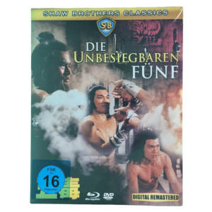Die Unbesiegbaren Fünf (Shaw Brothers Classics) – Digital Remastered (Blu-ray + DVD) SCHUBER