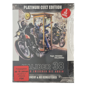 Kaliber 38 – ... und zwischen die Augen (Platinum Cult Edition) [3-Disk Edition] BLU-RAY  DVD