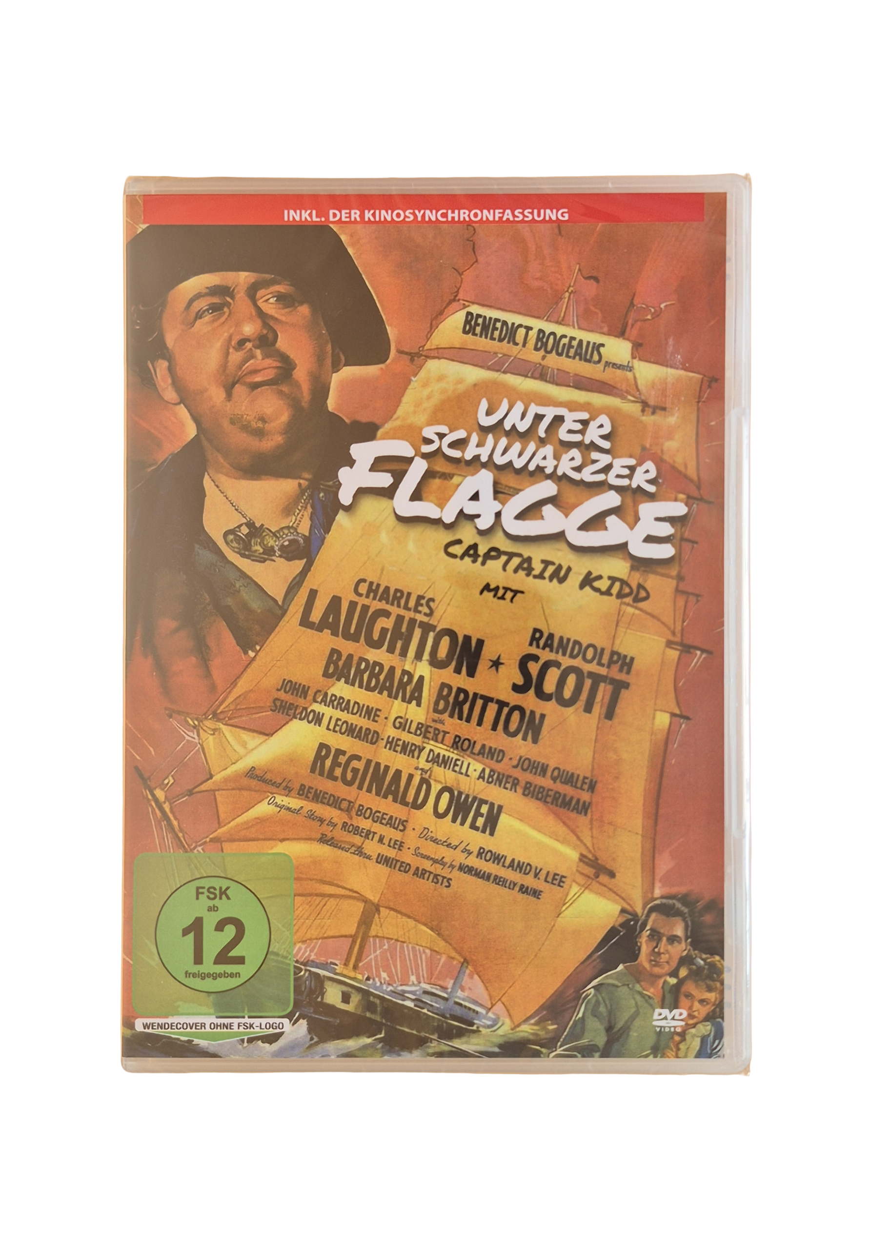 Unter schwarzer Flagge (Captain Kidd) (DVD)