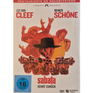 Sabata kehrt zurück (DVD) – Restaurierte HD-Neuabtas­tung SCHUBER