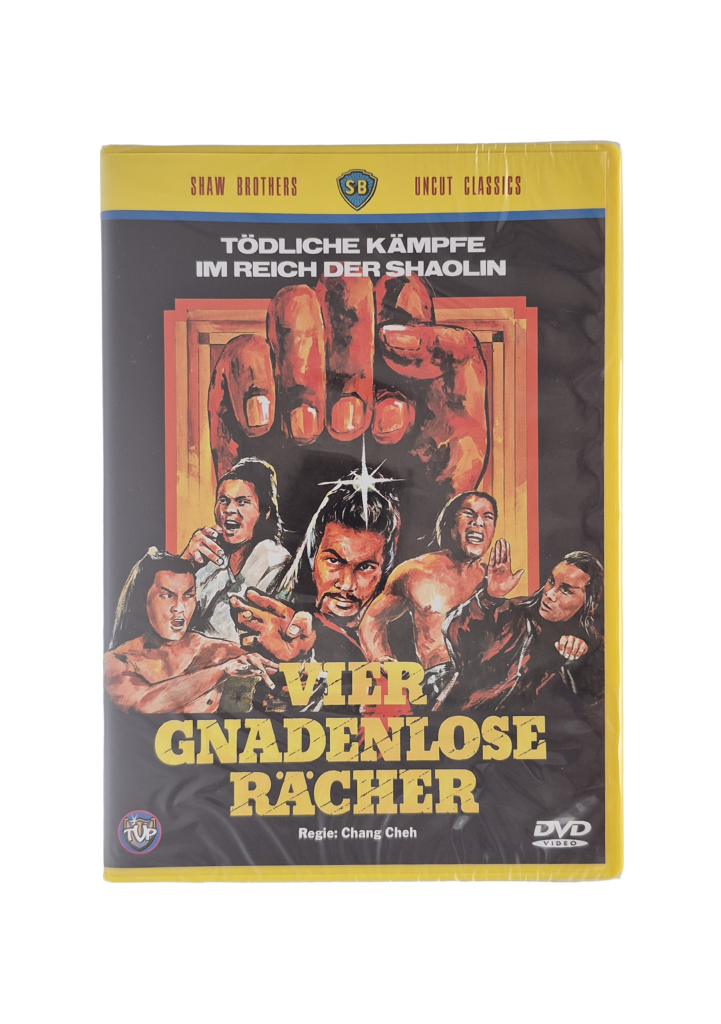 Vier Gnadenlose Rächer - Tödliche Kämpfe im Reich der Shaolin (DVD)