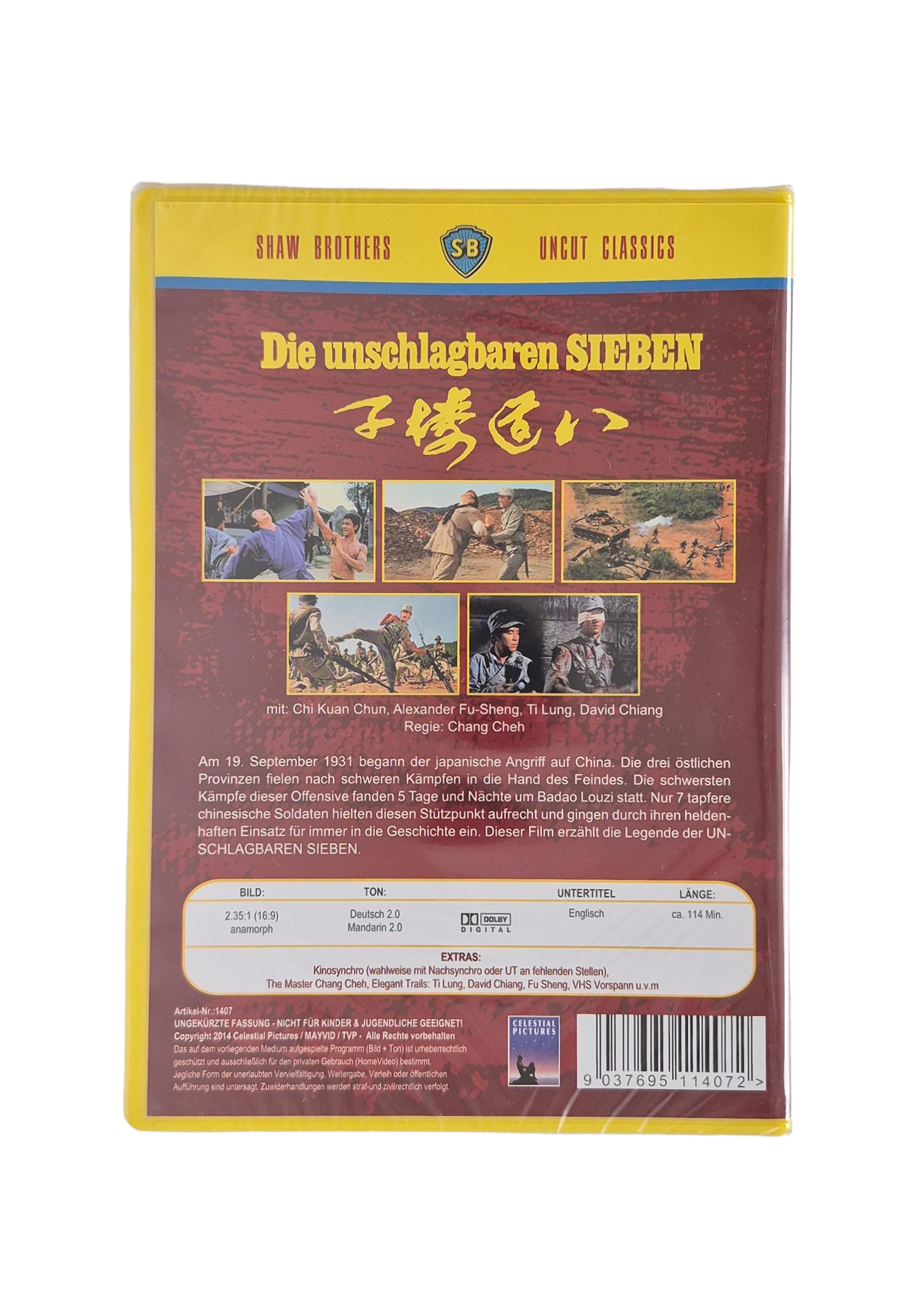 Die unschlagbaren Sieben UNCUT DVD – Bild 3